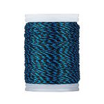 Namvo 110m Bow string Serving Thread and Durable Nylon String Use for Bowstring Archery Supplies Suitable for Outdoor Sport (Blue and Black)