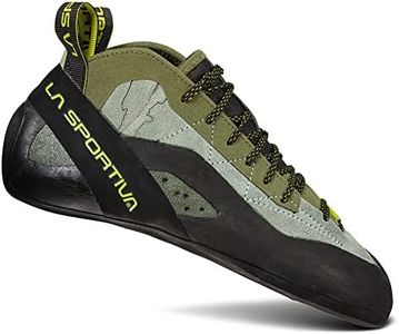 La Sportiva Mens TC Pro Rock Climbing Shoes, Olive, 8.5-9