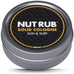 Ballsy Body & Groin Rub, Cologne for Everywhere, with Beeswax, Coconut and Sunflower Seed Oil, Sun and Surf .85 oz