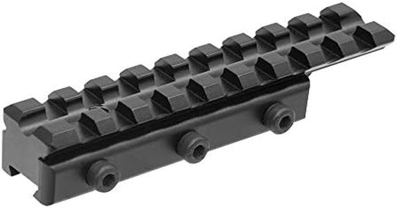 UTG New Generation Dovetail to Picatinny/Weaver Adaptor Mount, Black