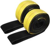 JCHL Lift Sling Straps 10'x2 15,000 Pound Capacity 2-Pack Heavy Duty Lifting Slings Web Sling Tree Saver Recovery Strap Web Sling Winch Strap