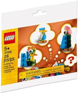 LEGO-5702016656909 Lego 30548 Construye tu Propia Bolsa de plástico de pájaros, Multicolor