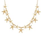 VOYLLA Hawaii Starfish Dangler Necklace|Collar Necklace For Women|Boho|Vacation|Travel|