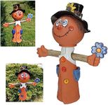 Ceramic garden decoration - "Boy Sc