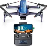 Veeniix V11PRO Drone with 8K Camera for Adults, 3-Axis Gimbal Drones with 4K/30fps Video, 1/2 CMOS Sensor, 80min Flight Time with 2 Batteries, 6KM Video Transmission Quadcopter, Professional Drone
