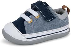 See Kai Run - Stevie II First Walker Shoe for Infants, Blue Denim, Infant 3