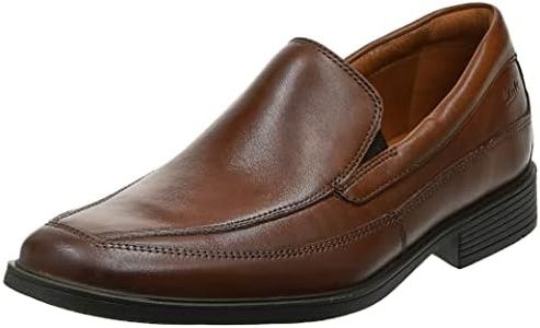 Clarks Men's Tilden Free Slip-On Loafer Dark Tan