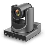 zowietek New Gen PTZ AI Camera PoE | AI Tracking | 20X Optical Zoom | simultaneous SDI，HDMI and USB Outputs | IP Live Streaming for Meeting, Church, Events, Teaching