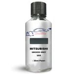 Xtremeauto Touch Up Paint For Mitsubishi Colt Smoked Grey Met U05 Direct Appliance Chip Scuff Mark Brush In Lid