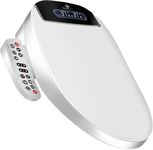 TokyoSeat UK Standard Certified : Smart Japanese Bidet Toilet Seat, Heated Toilet Seat with Warm Water & Air Dryer, Electric Bidet Seat, Self-Cleaning Nozzle & Nightlight, for Comfort and Elegance
