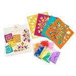 Made by Talking Tables | Rangoli Sand Stencil Kit Diwali Kids Crafts Kit DIY Paper Arts and Craft Activity | Product Reusable & Packaging Fully Recyclable | Pack of 4