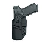 B Bluetac IWB Holster Fits Glock 17/22/31/47 in Left Hand, Works with Various Optics Sight (Left)