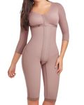 DELIÉ by Fajas Dprada 09103 Fajas Colombianas Postpartum Girdle Full Body Shaper for Women, Cocoa, X-Large