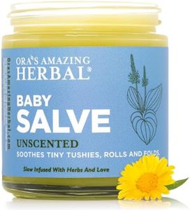 Baby Salve, Diaper Balm, Baby Ointment, Newborn Salve, Natural Baby Care with Calendula (Baby Salve 4 oz)