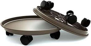 15.5" Brown Plant Caddy,2 Pack of P