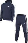 Nike FB7296-410 Club Fleece Tracksuit Men's MIDNIGHT NAVY/WHITE Size 2XL