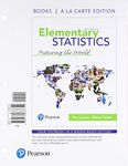 Elementary Statistics: Picturing the World, Books a la Carte Edition