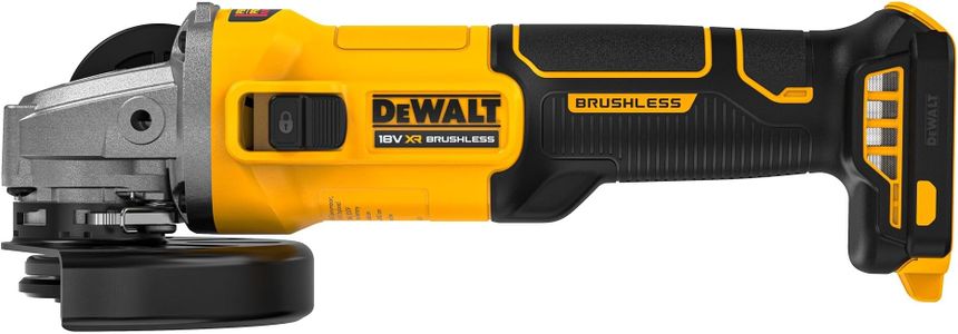 DEWALT 18V XR Brushless Angle Grinder 125mm – Tool Only