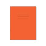 Hamelin 229x178mm Exercise Book Stapled, Ruled/Plain Alt, 48 Page, Orange, 100 Pack