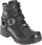 Harley-Davidson Women's Tegan Ankle Boot ,Black,5.5 M US