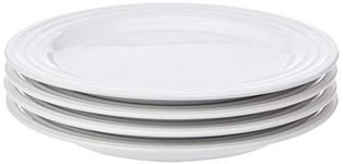 Le Creuset of America PG9300S4-2216 Salad Plates (Set of 4), 8.5", White