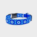 That Dog In Tuxedo Turkish Evil Eye Dog Collar (Size XL)