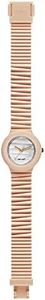 HIP HOP, Collezione SENSORIALITY, Orologio Donna, Cinturino in Silicone Regolabile, Quadrante Bianco, Pratica Chiusura, Cassa 32mm, Movimento Solo Tempo, Resistente all'Acqua, Rosa