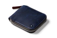 Bellroy Zip Wallet (8+ Cards, Flat Bills, Easy-Access Magnetic Coin Pouch) - Ocean