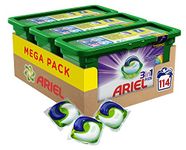 Ariel 3-in-1 Pods Colour and Style Washing Capsules - Pack of 3 (114 Washes)