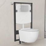 Wall Hung Toilet with Tank, Eridanu