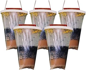 Fly Trap Bags,Fly Trap Outdoor Disposable,Fly Catcher, Fly Traps (5PACK)