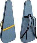 GLOW WINGS Guitar Bag for 39 40 41Inch Acoustic Guitar Gig Bag 13mm Thick Padding Waterproof Soft Guitar Case with Back Hanger Loop for Classical Guitar & Jumbo, Blue