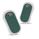 Hand Warmer Rechargeable, 2 Pack Magnetic 10000 mAh Electric Hand Warmer, Suitable for Winter Outdoor Camping and Hunting, Warm Gift for Children Men and Women (Green)