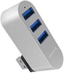 SABRENT Premium 3-Port Aluminum Mini USB 3.0 Hub [90°/180° Degree Rotatable] (HB-R3MC)