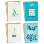 Hallmark Birthday Cards Assortment, Vintage Happy Birthday (12 Cards with Envelopes)