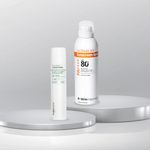 SkinInspired Face & Body Sunscreen Combo | The Green Mineral Sunscreen SPF 50, (50ml) + Invi Shield Sunscreen Spray SPF 80+ (100ml) | Broad Spectrum Protection | Lightweight & Water Resistant