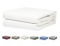 White Pure 100% Cotton Thermal Hospital/Home Blanket - Twin Size