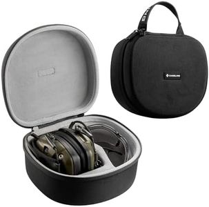 caseling Hard Case Fits Howard Leight Impact Sport (Standard, Bluetooth, Bolt, Youth) & Genesis Safety Glasses - EVA Protective Travel Storage (Case Only)