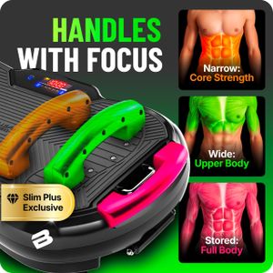 Bluefin Vibration Plate Exercise Machine – Full Body Fitness Platform