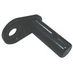 vidaXL Bicycle Trailer Coupling in Black Metal - Additional Accessory for Easy Trailer Switch Between Citybikes