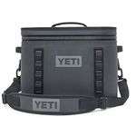 YETI Hopper Flip Portable Soft Cooler, Charcoal, 18