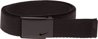 Nike Women's Tech Essentials Single Web Belt, Black, One Size