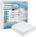 Ergo Classic King Size Zippered Mattress Protector (Fits 13-16 Inch Mattress), Mattress Cover, Six-Sided Protection, Dustmite Proof, Bed Bug Proof, Mattress Encasement King Size