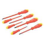 Silverline Insulated Soft-Grip Screwdriver Set 7pce (993043)