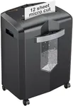 Bonsaii 12-Sheet Micro Cut Shredder