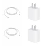 PREMIERTECH USB-C Charger Compatible with iPhone 15, Fast Charger Power Adapter for Ipad Air 4th/5th 10.9in, iPad Mini, IpadPro 11 inch/12.8 inch 3FT 20W USB-C Cable to USB-C (2 Pack)