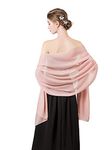 Soft Chiffon Scarve Shawls Wraps for Dresses Women Accessories Blush