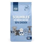 Scrumbles Natural Gluten-Free Dog Dry Food With Fresh Chicken, For Puppies And Adult Toy Breeds, 2 Kg