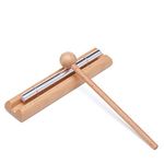 Solo Bell Chime Bar Hand Musical Percussion Instrument for Teachersââ‚¬Ëœ Classroom Management, Meditation, Meeting, and Sound Therapy