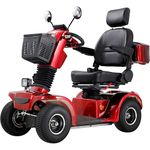 Mobility Scooters for Seniors & Adults 400lbs Capacity - All Terrain Electric Powered Wheelchair Device - Heavy Duty Travel Scooter w/Remote Key Basket &Charger